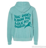 You Don't Know Me Unisex Vintage Hoodie