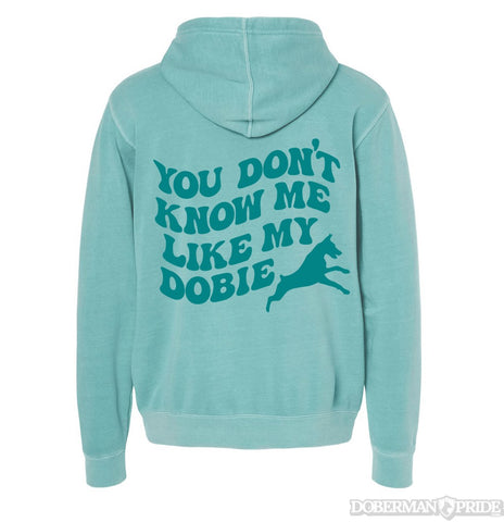 You Don't Know Me Unisex Vintage Hoodie