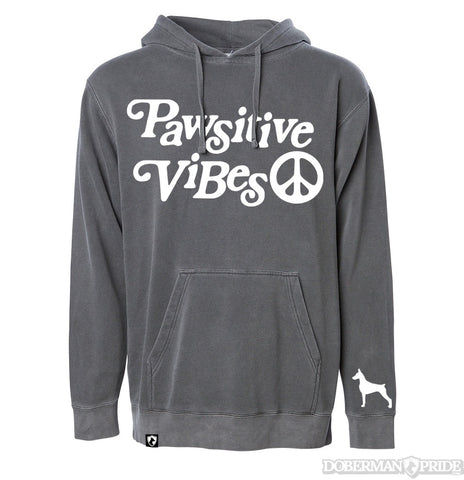 Pawsitive Vibes Vintage Hoodie