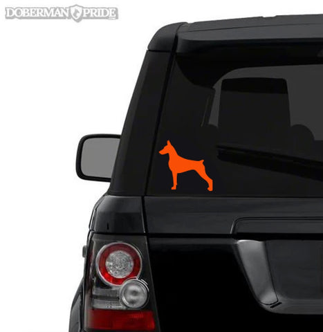 LIMITED EDITION ORANGE Silhouette Decal - Cropped