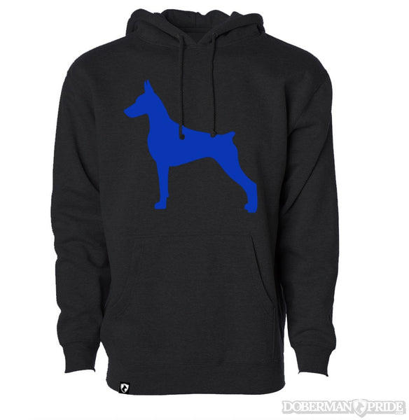 LA BLACK + BLUE Shadow Unisex Heavyweight Hoodie