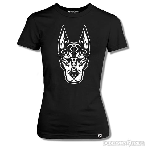 Sugar Skull Womens Relaxed Fit Tee, L