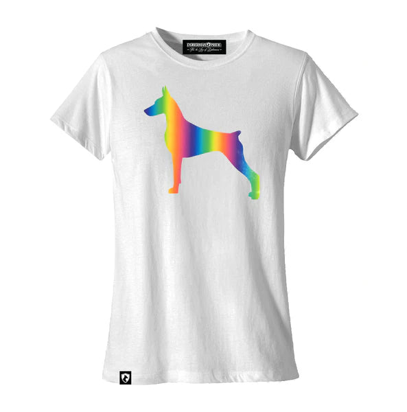 Pride Shadow Womens Relaxed Fit Tee, M