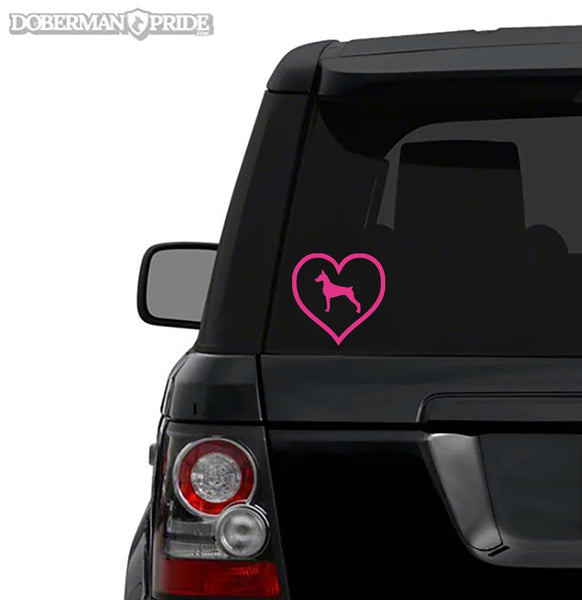 Heart On Decal