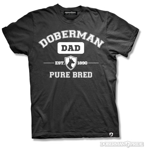 Doberman Dad Mens Tee