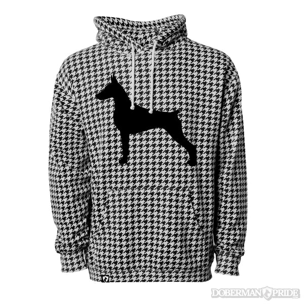 Houndstooth Unisex Heavyweight Hoodie